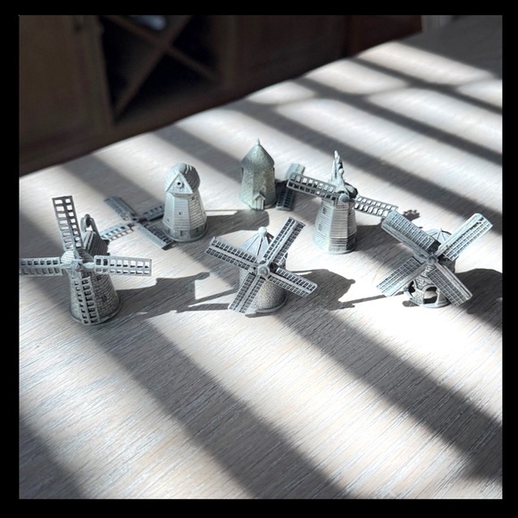 6 windmill thimbles collectibles - Picture 2 of 16